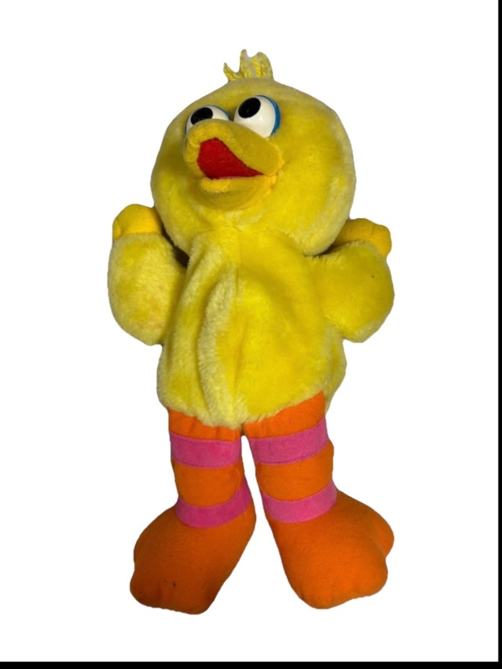 VINTAGE Hasbro 1995 Sesame Street BIG BIRD 9" Plush Stuffed Animal Toy
